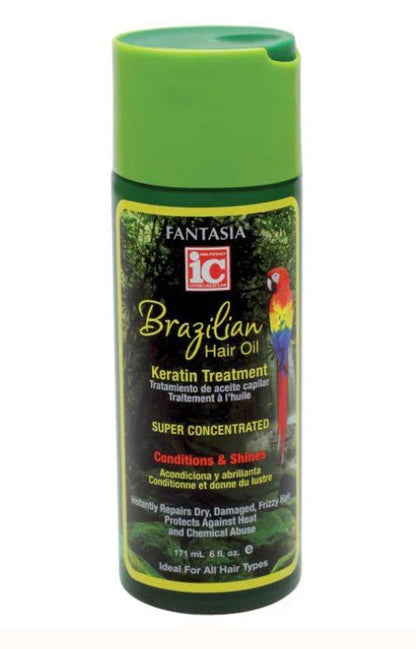 IC Fantasia Brazilian Hair Oil Keratin Treatment Serum 171ml