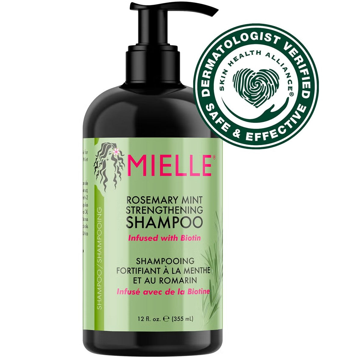 Mielle Rosemary Mint Strengthening Shampoo 355ml