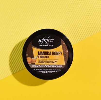 Sofn'Free Manuka Honey & Avocado Leave-In Conditioner 325ml