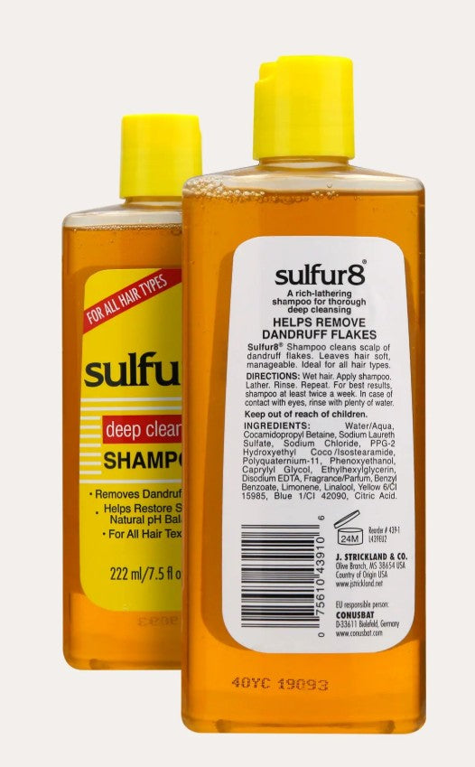 Sulfur8 Deep Cleaning Shampoo