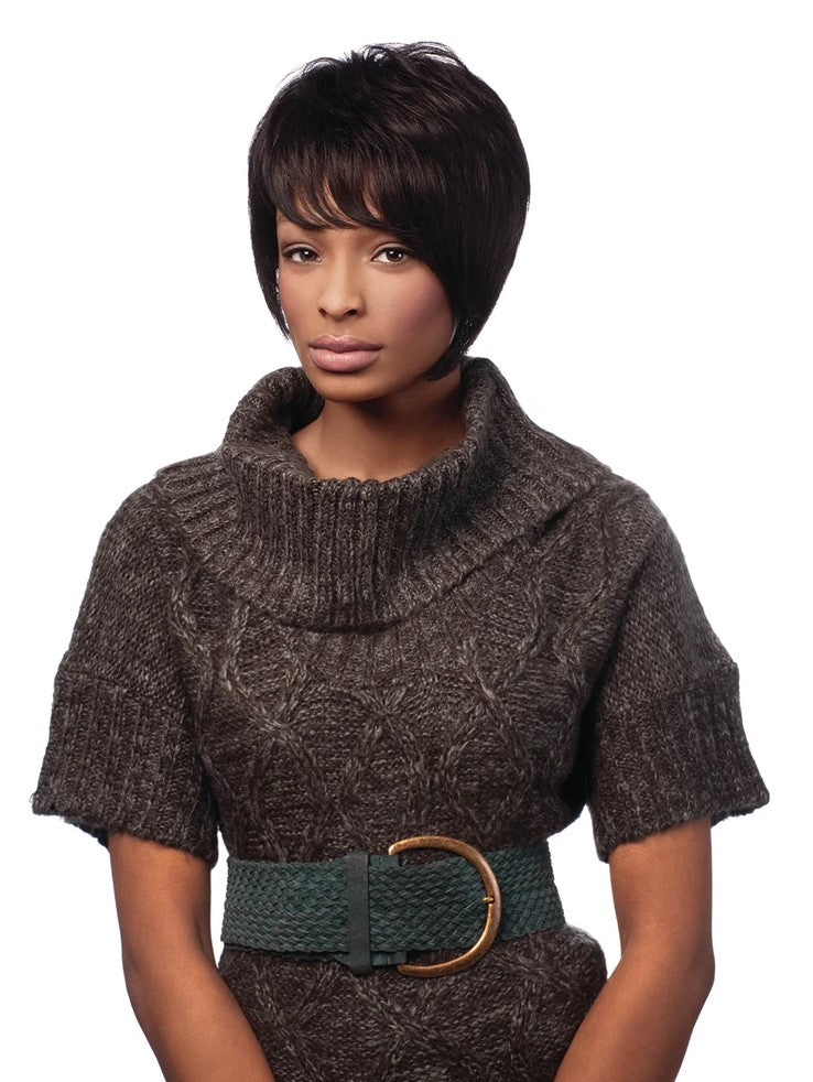 Sleek Human Hair Wig - Renee