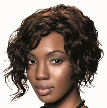 Sleek Human Hair Wig - Retro