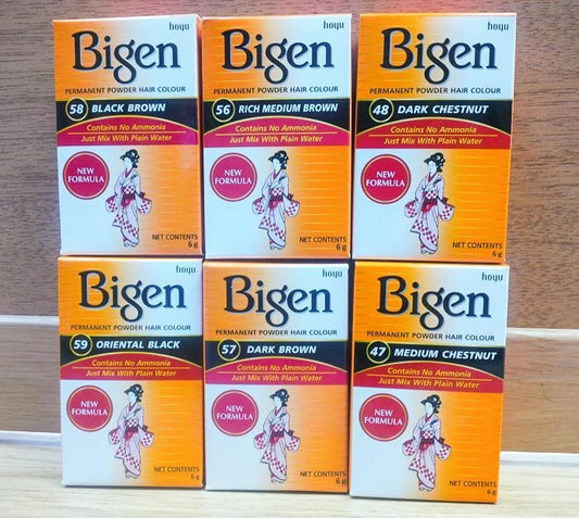 Bigen Permanent Powder Hair Dye
