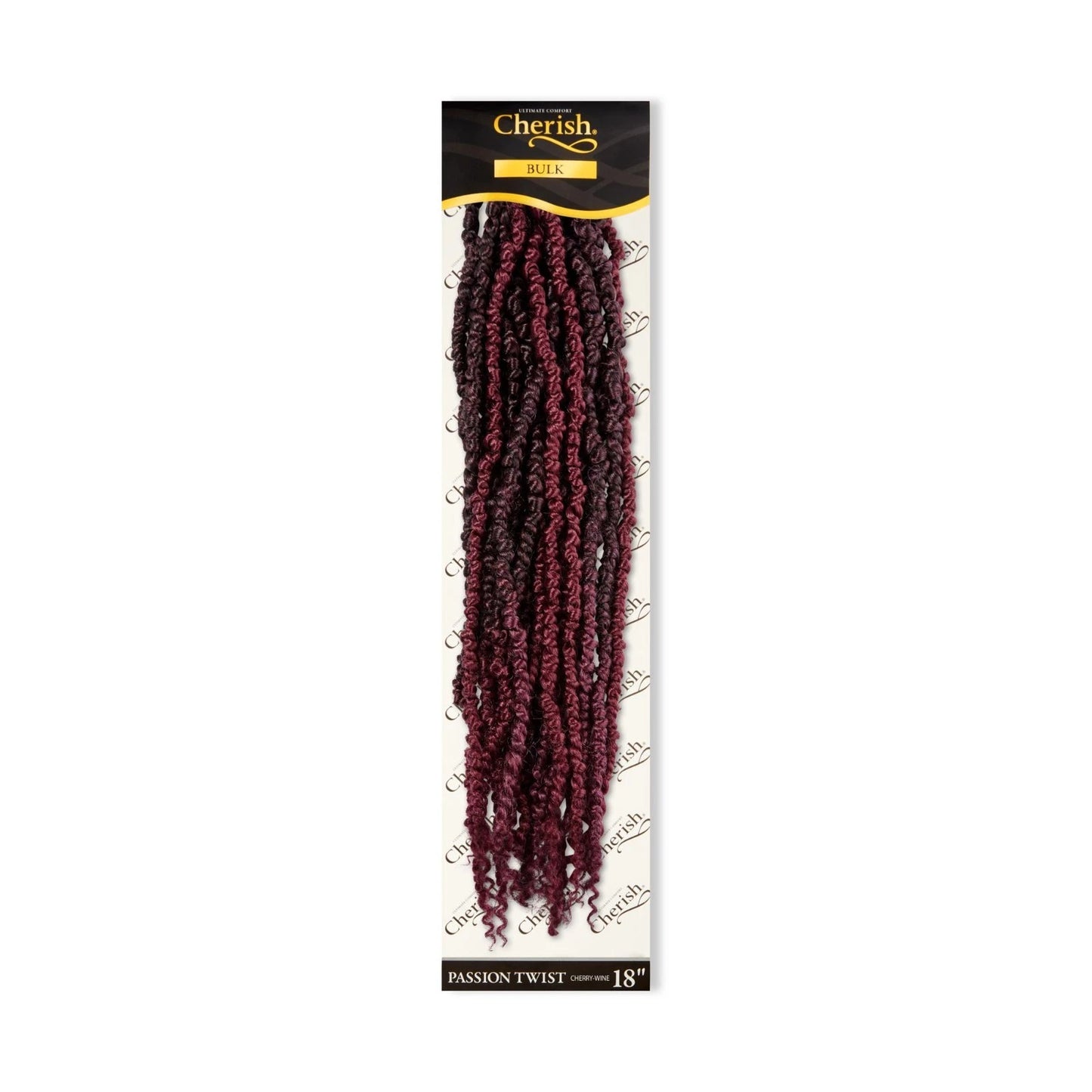 CHERISH CROCHET BRAID CURLY PRE LOOPED HAIR EXTENSION - PASSION TWIST 18''