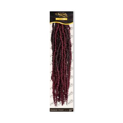 CHERISH CROCHET BRAID CURLY PRE LOOPED HAIR EXTENSION - PASSION TWIST 18''