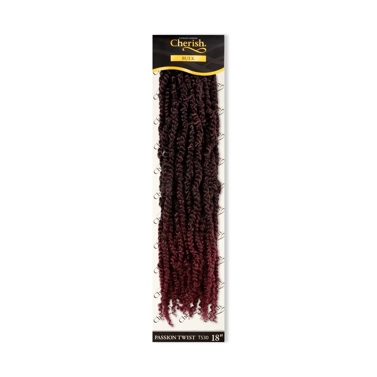 CHERISH CROCHET BRAID CURLY PRE LOOPED HAIR EXTENSION - PASSION TWIST 18''