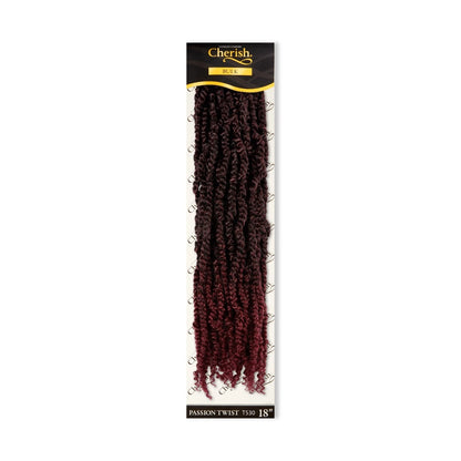 CHERISH CROCHET BRAID CURLY PRE LOOPED HAIR EXTENSION - PASSION TWIST 18''