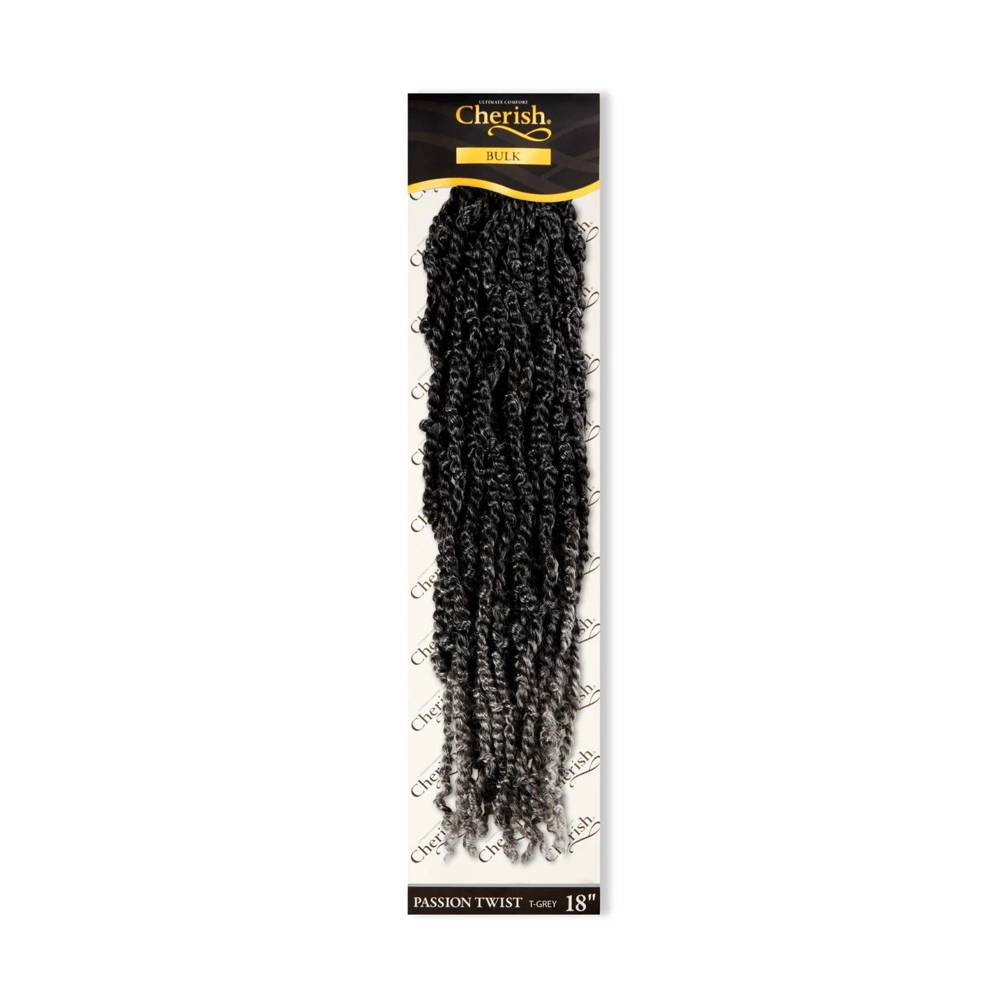 CHERISH CROCHET BRAID CURLY PRE LOOPED HAIR EXTENSION - PASSION TWIST 18''