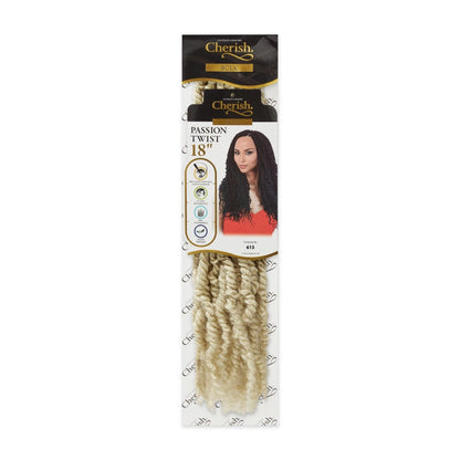CHERISH CROCHET BRAID CURLY PRE LOOPED HAIR EXTENSION - PASSION TWIST 18''