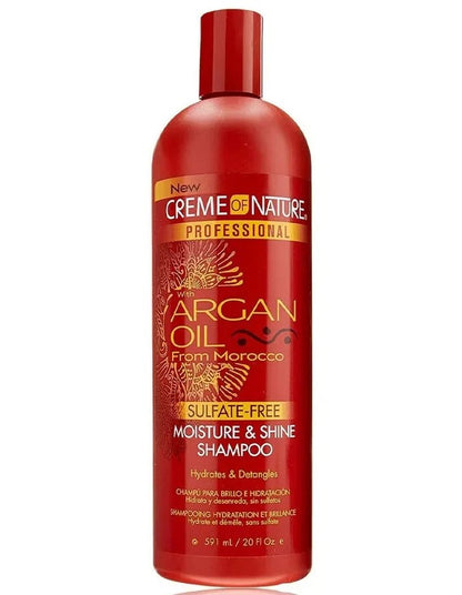 Creme of Nature Argan Oil Sulfate-Free Moisture Shine Shampoo - 20oz