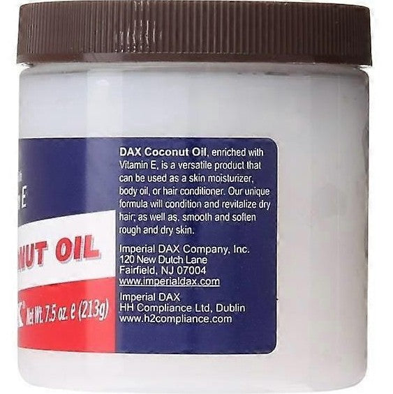 Dax Coconut Oil Enriched With Vitamin E - Deep Moisturizer for Skin & Hair 397g