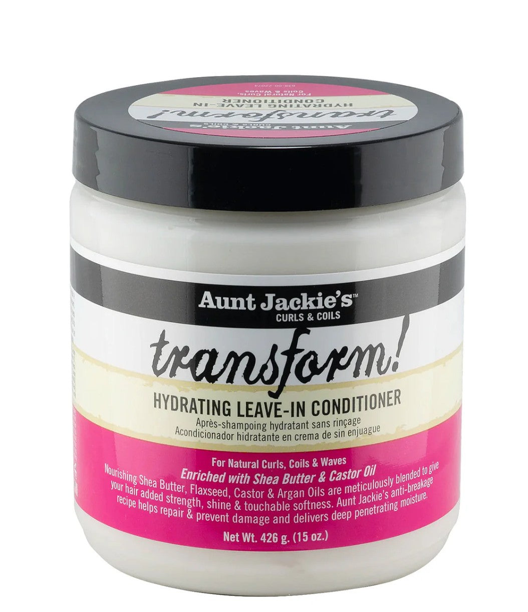 Aunt Jackie's Transform Hydrating Leave-In Conditioner 15oz