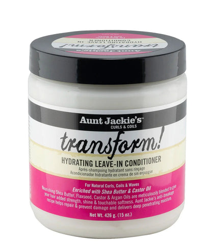 Aunt Jackie's Transform Hydrating Leave-In Conditioner 15oz