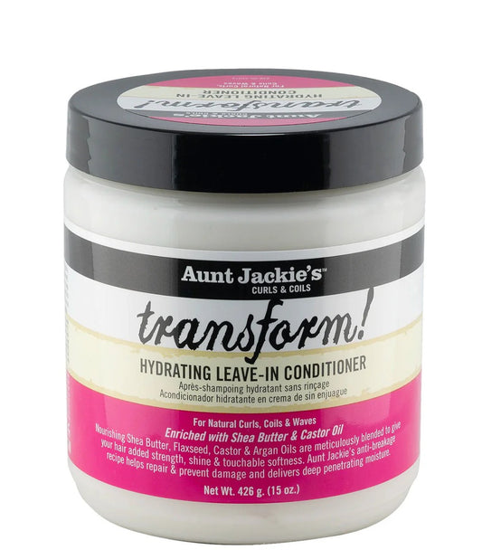 Aunt Jackie's Transform Hydrating Leave-In Conditioner 15oz